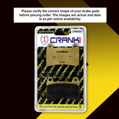 CRANK1 Ceramic Rear Brake Pads for Royal Enfield Bear 650 2024 Onwards CRM359