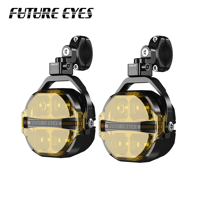 Moto Vanguard Future Eyes X100 180W LED Auxiliary Lights with Spot Flood Beam