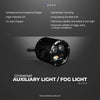 ZANA Fog Light ZFL-50 Universal LED Fog Lights with Bluetooth Controller, Dual Colour Beam and CNC Aluminium Body | Legendary Custom