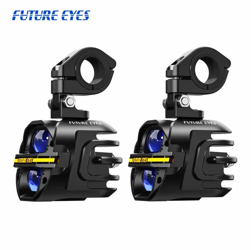 Moto Vanguard Future Eyes X100 180W LED Auxiliary Lights with Spot Flood Beam