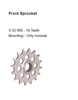 Brass Chain and Sprocket Kit NXRC 321 for BMW G310R G310GS 16T 40T 112 Links