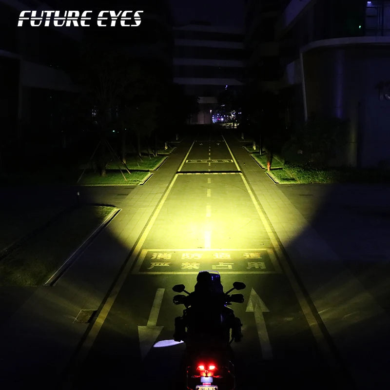 Moto Vanguard Future Eyes X100 180W LED Auxiliary Lights with Spot Flood Beam