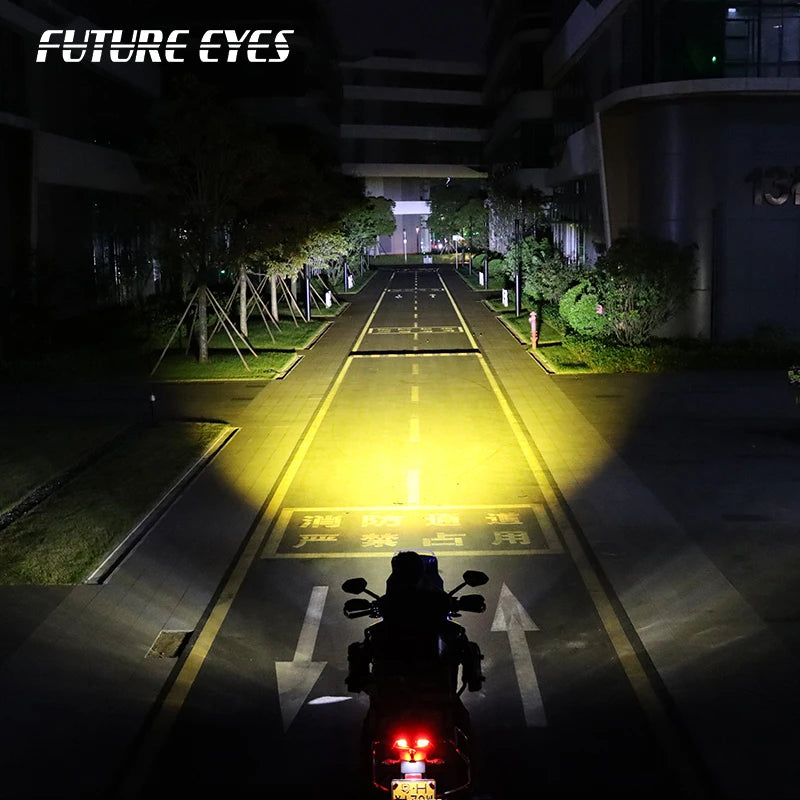 Moto Vanguard Future Eyes X100 180W LED Auxiliary Lights with Spot Flood Beam