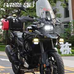 Moto Vanguard Future Eyes X100 180W LED Auxiliary Lights with Spot Flood Beam