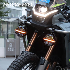 Moto Vanguard Future Eyes X100 180W LED Auxiliary Lights with Spot Flood Beam