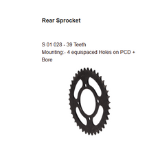 Rolon Brass Chain and Sprocket Kit for Suzuki Gixxer 250 and Gixxer SF 250 HPORC 388