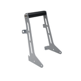 MotoCare GPS mount installed on Hero XPulse 210 handlebar holding smartphone for navigation