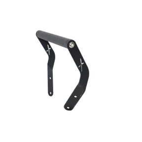 MotoCare GPS mount installed on Hero Xpulse motorcycle handlebars holding navigation device securely during touring ride
