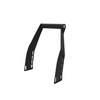 MotoCare GPS mount installed on Yezdi Adventure motorcycle handlebar showing secure navigation holder for touring and off-road riding
