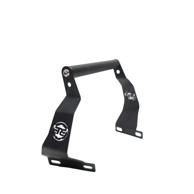 MotoCare GPS mount Himalayan 411 BS6 installed