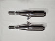 AEW TE 104 EDGE mirror polish exhaust Interceptor 650 GT 650 slip-on 304 stainless steel performance megaphone silencer lightweight 6.5kg Royal Enfield