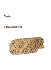 Brass Chain and Sprocket Kit NORC 235 for Suzuki Gixxer 150 SF 15T 45T 132 Links