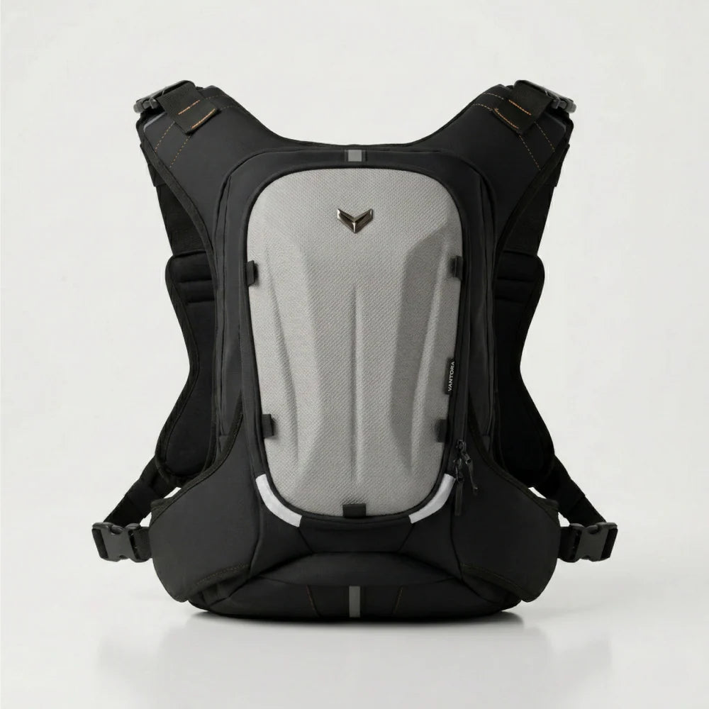 66BHP Prime Hydration Backpack Grey Lightweight Water Backpack
