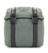 Guardian Gears Buddy 20L olive green canvas motorcycle saddle bag