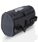 Guardian Gears Cliff motorcycle backrest bag mounted on a motorcycle grab rail made from durable water-resistant canvas fabric