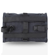Guardian Gears Cliff motorcycle backrest bag mounted on a motorcycle grab rail made from durable water-resistant canvas fabric