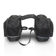 Guardian Gears Mustang 50L motorcycle saddlebags black