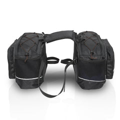 Guardian Gears Mustang 50L motorcycle saddlebags black
