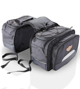 Guardian Gears Mustang 50L motorcycle saddlebags with dry bags set