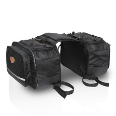 Guardian Gears Mustang 50L motorcycle saddlebags black
