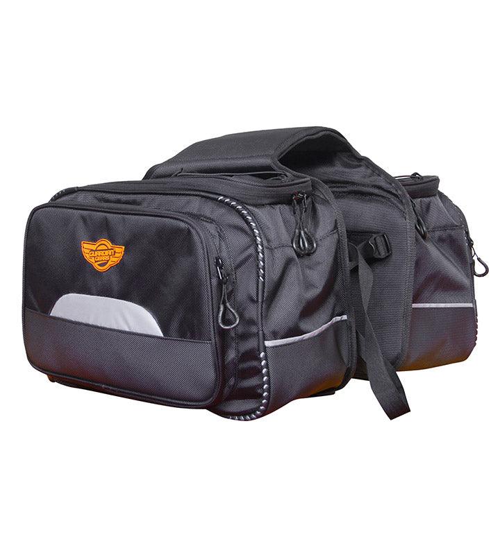Guardian Gears Mustang 50L motorcycle saddlebags with dry bags set
