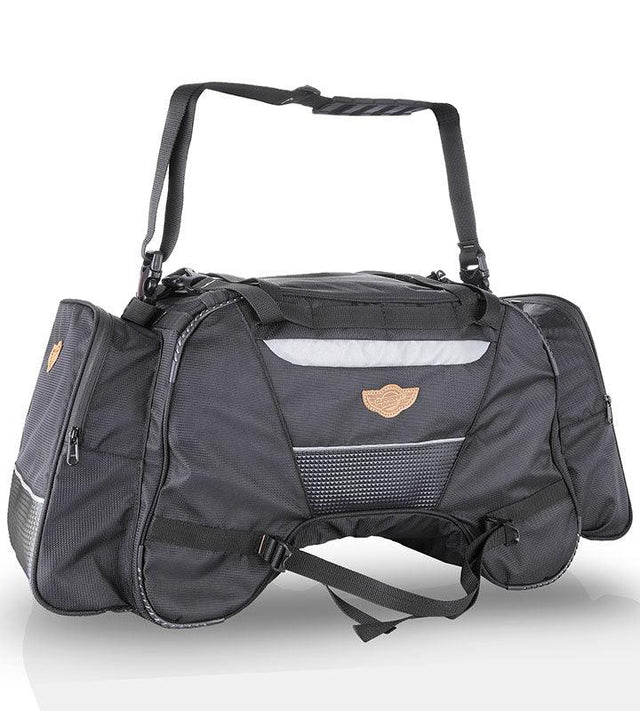 Guardian Gears Rhino 70L Motorcycle Tail Bag with Waterproof Rain Cover Universal Touring Luggage