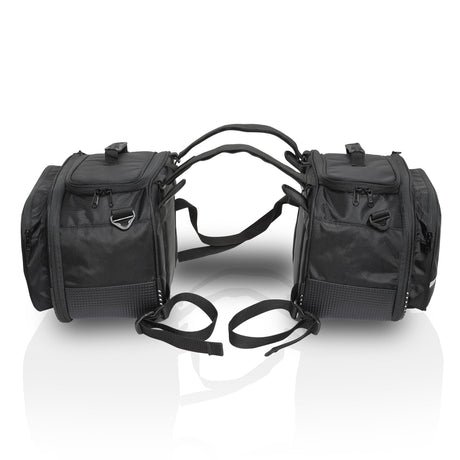 Guardian Gears Stallion 50L expandable waterproof motorcycle saddlebags