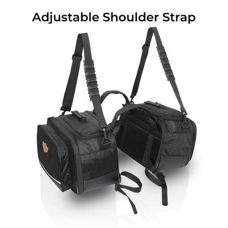 Guardian Gears Stallion 50L expandable waterproof motorcycle saddlebags