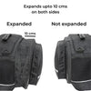 Guardian Gears Stallion 50L expandable waterproof motorcycle saddlebags