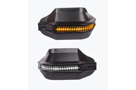 HANDGUARD MOTOWOLF WITH DRL 702 BLACK