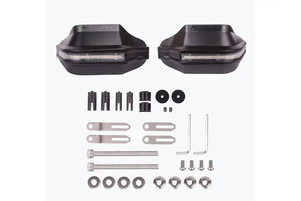 HANDGUARD MOTOWOLF WITH DRL 702 BLACK