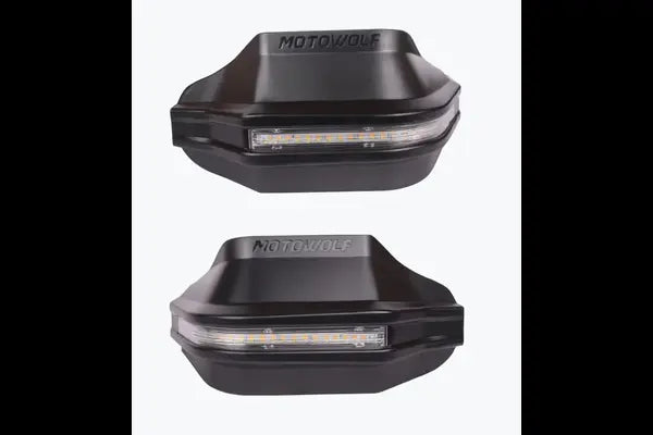 HANDGUARD MOTOWOLF WITH DRL 702 BLACK