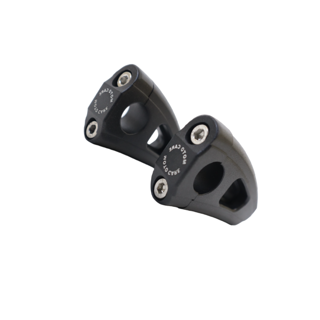 MotoCare Handlebar Riser for Royal Enfield Interceptor 650 ergonomic handle height extension accessory