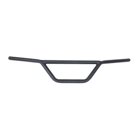 MotoCare plate-free handle bar installed on Hero Xpulse motorcycle in black and red color options