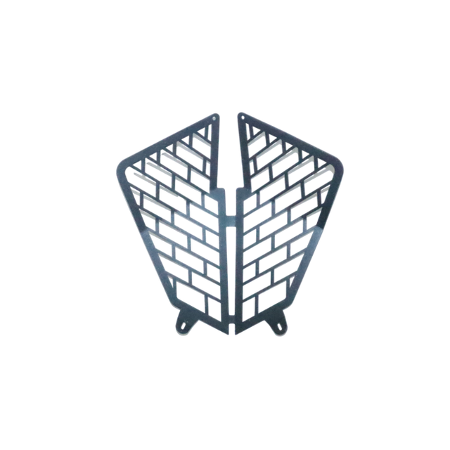 MotoCare headlight grill KTM Adventure 250 390 headlight protector guard black