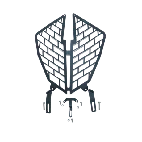 MotoCare headlight grill KTM Adventure 250 390 headlight protector guard black
