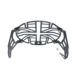 motocare headlight grill interceptor 650 front view