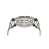 MotoCare Headlight Grill for Royal Enfield Meteor 350 silver protective headlight guard