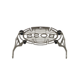 MotoCare Headlight Grill for Royal Enfield Meteor 350 silver protective headlight guard