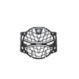 MotoCare headlight grill installed on Hero Xpulse motorcycle front for protection against debris and rugged styling