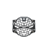 MotoCare headlight grill installed on Hero Xpulse motorcycle front for protection against debris and rugged styling