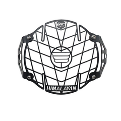 Motocare Headlight Protector Grill installed on Royal Enfield Himalayan 411

