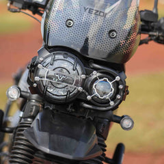 Moto Torque Headlight Guard for Yezdi Adventure