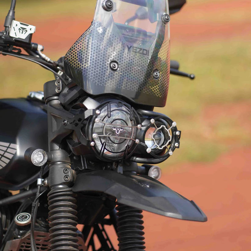 Moto Torque Headlight Guard for Yezdi Adventure