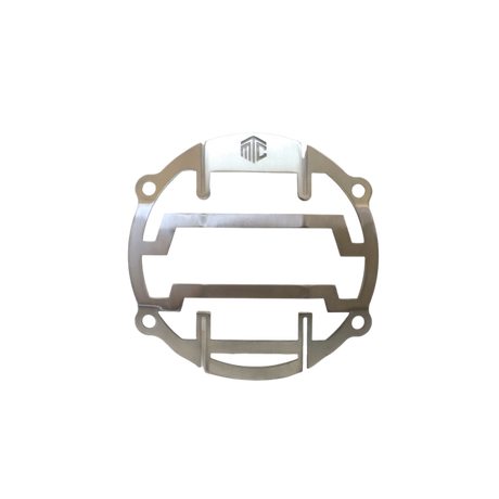 MotoCare headlight grill without glass on Honda Hness CB350