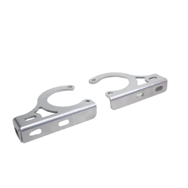 Motocare silver fog light clamp for Royal Enfield Himalayan 411

