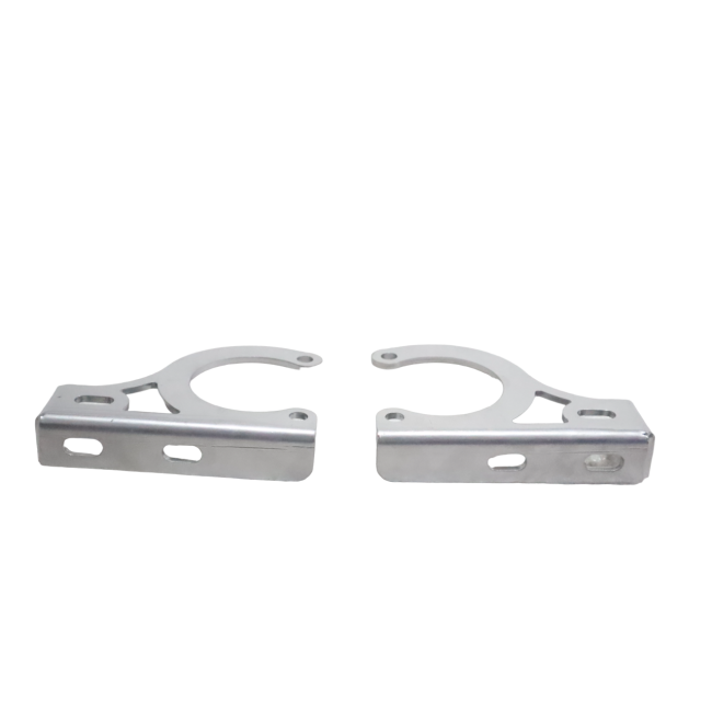 Motocare silver fog light clamp for Royal Enfield Himalayan 411

