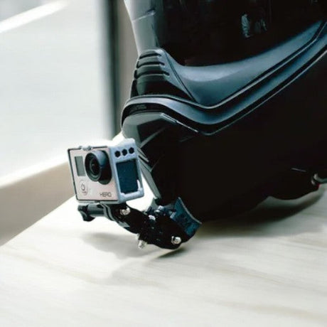 HJC F70 chin mount for GoPro action camera