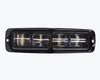 HJG 4 Way Rally Fog Light LED Auxiliary Light for Motorcycles and Off Road Vehicles