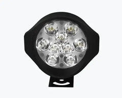 HJG 9 LED ROUND FOG LIGHT WITH SHADE